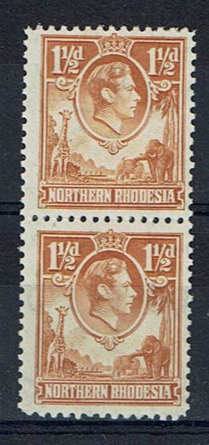 Image of Northern Rhodesia/Zambia SG 30/30b UMM British Commonwealth Stamp